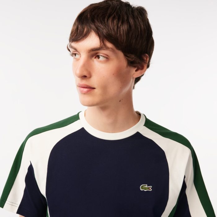 Roundneck Vertical Tri Color Block